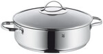 WMF Servierpfanne Edelstahl &Oslash; 28 cm H&ouml;he 10 cm 5 l poliert Silberfarbig