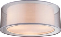 GLOBO Retrofit Deckenlampe THEO 40 cm grau