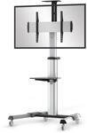 conecto TV St&auml;nder Standfu&szlig; rollbar 37-70 Zoll f&uuml;r viele Fernseher/Monitore I Mit