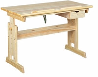 Kinder Schreibtisch CHRISTIAN 109 x 55 cm Kiefer Natur