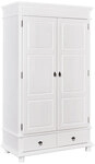 Dreht&uuml;renschrank JANNIS 116 x 199 cm wei&szlig;