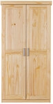 Dreht&uuml;renschrank VINCENT 95 x 190 cm braun