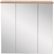 Spiegelschrank NORA 70,5 x 72,3 cm Eiche Landhaus