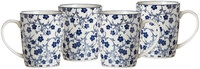 Ritzenhoff & Breker Kaffeebecher ROYAL SAKURA 4er Set blau/ wei&szlig;