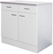 K&uuml;chen Unterschrank WITO 80 cm wei&szlig;
