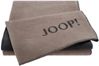 JOOP! Wohndecke UNI DOUBLEFACE 150 x 200 cm taupe/anthrazit