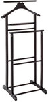 Herrendiener FUNNY 47 x 102 x 36 cm Massivholz tabakschwarz