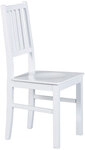 CASAVANTI Esszimmerstuhl 2er Set JACOB 7.1 wei&szlig; Massivholz