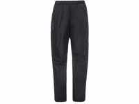 VAUDE Damen Women's Fluid Full-zip Pants Regenhose, Schwarz, 40 EU