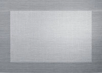 ASA Tischset 33x46 Silber metallic