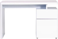 Schreibtisch Wei&szlig; Hochglanz ca. 120 x 76 x 55 cm