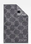 JOOP! G&auml;stetuch CORNFLOWER CLASSIC STRIPES I 30 x 50 cm grau/schwarz