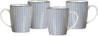 Ritzenhoff & Breker Kaffeebecher ROYAL MAKOTO 4er Set blau/ wei&szlig;
