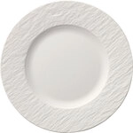 Villeroy & Boch Fr&uuml;hst&uuml;cksteller MANUFACTURE ROCK 22,5 cm Porzellan wei&szlig;