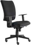 Drehstuhl SOLID I 64 x 119 x 64 cm schwarz