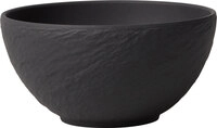 Villeroy & Boch Schale MANUFACTURE ROCK 650 ml Porzellan schwarzgrau