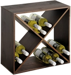 KESPER Weinregal-Regalsystem 4-F&auml;cher Einteilung Kiefernholz