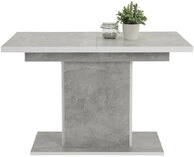 Esstisch ALICE T 120-160 x 80 cm betongrau