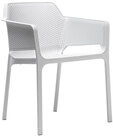 NARDI Stapelstuhl Garten NET AL 2er Set bianco