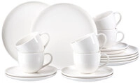 Ritzenhoff & Breker Kaffeeservice SKAGEN 18-teilig wei&szlig;