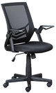 Drehstuhl LUDWIG schwarz 57 x 90,5-100 x 59,9 cm