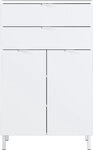 Kommode FEY 60 x 97 cm Wei&szlig;/ HG Wei&szlig;