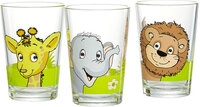 Ritzenhoff & Breker Kindertrinkglas-Set AFRIKATIERE 3-teilig
