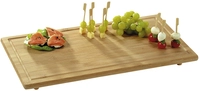 KESPER Schneide- und Abdeckplatte 59x32x3 cm Bambus