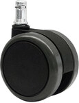 Topstar Bodenrollen 5er Set grau/ schwarz