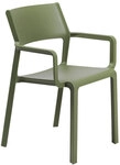 NARDI Stapelstuhl Garten TRILL AL 2er Set agave