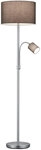 TRIO Retrofit Stehlampe HOTEL grau