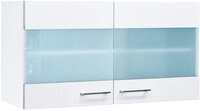 Glas-H&auml;ngeschrank MEGGIE 100 x 54 x 32 cm wei&szlig;