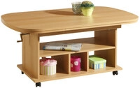 Couchtisch BABSI III 107-157 x 67 cm Buche