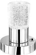 TRIO LED Tischlampe SARKLI chromfarbig