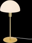 Nordlux Retrofit Tischlampe ELLEN 20 cm messingfarbig/wei&szlig;