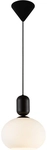 nordlux Pendelleuchte NOTTI 20 Glas Kugelform Durchmesser 20 cm matt Schwarz/Wei&szlig;