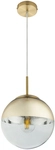 GLOBO Retrofit Pendelleuchte VARUS 20 cm goldfarbig