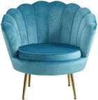 Cocktailsessel blau