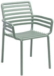 NARDI Stapelstuhl Garten DOGA AL 2er Set menta