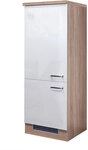 K&uuml;chen Ger&auml;teumbauschrank LUKE 162 cm Eiche/ wei&szlig;