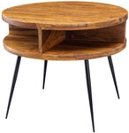 CASAVANTI Couchtisch 60 x 60 cm Sheesham massiv