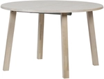 Esstisch LANGE JAN 120 x 120 (160-200) cm Eiche Sydney-Wei&szlig;