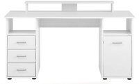 Schreibtisch NIELS 150 x 70 cm kreidewei&szlig;