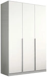 Kleiderschrank ALABAMA 136 x 210 cm Alpinwei&szlig; NB