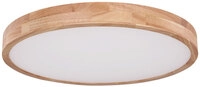 GLOBO LED Deckenlampe RAINER 60 cm Holzoptik
