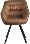 Esszimmerstuhl beige/ schwarz