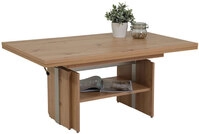 Couchtisch BRUCE 110-177 x 53-69 x 68 cm Artisan Eiche
