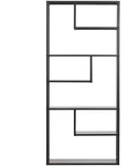 Regalschrank TEUN 85 x 188 cm schwarz