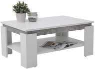 Couchtisch TIM II 90 x 60 cm wei&szlig; /Betonoptik
