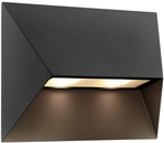 nordlux Au&szlig;enwandleuchte PONTIO Aluminium sechseckig 19 x 27 x 9 cm lackiert matt
